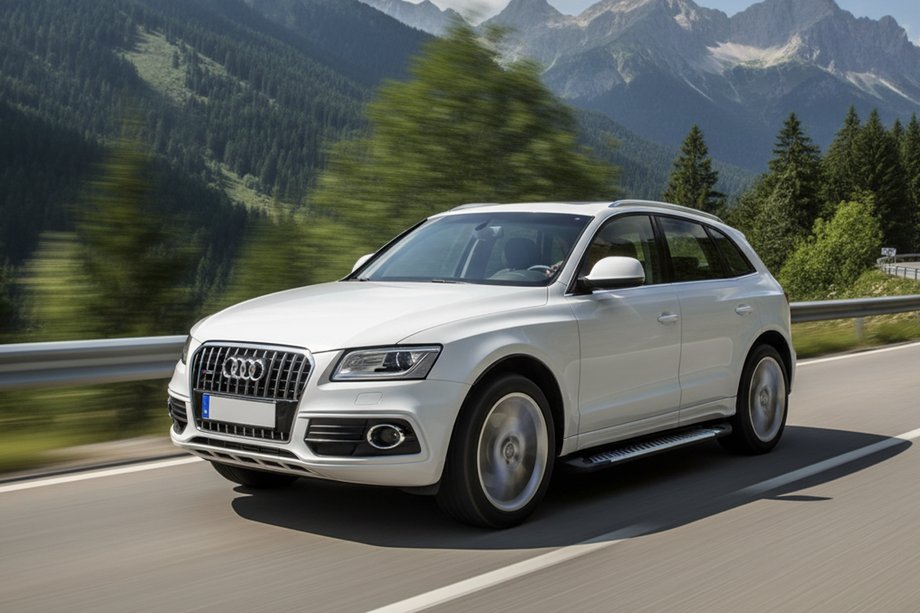 Audi Q5 2008-2017 Progi Boczne Line (2 szt., Aluminium) Image