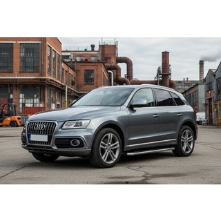 Progi Boczne Maydos V1 (2 szt., Aluminium i Stal Nierdzewna) Audi Q5 2008-2017 zdjęcia 1