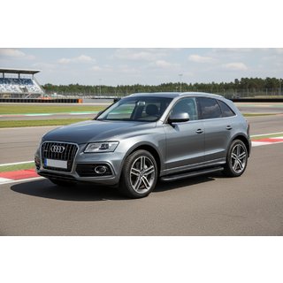 Progi Boczné Bosphorus Black (2 szt., Aluminium) Audi Q5 2008-2017 zdjęcia 1