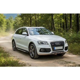 Progi Boczné Duru (2 szt., Aluminium) Audi Q5 2008-2017 zdjęcia 1