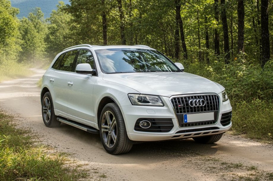 Audi Q5 2008-2017 Progi Boczné Duru (2 szt., Aluminium) Image