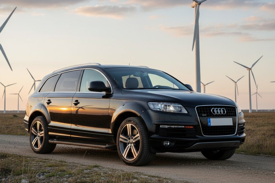 Audi Q7 2005-2015 Progi Boczné Allmond Black (2 szt., Aluminium) Image