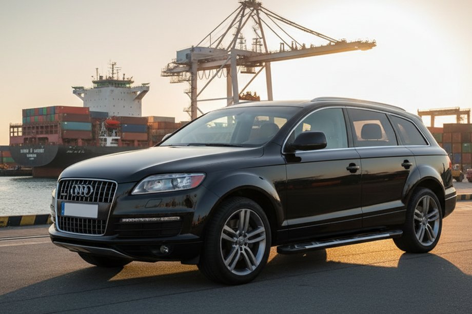 Audi Q7 2005-2015 Progi Boczné Sunrise (2 szt., Aluminium) Image