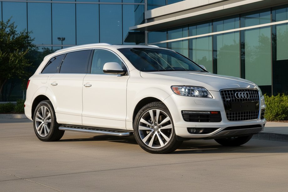 Audi Q7 2005-2015 Progi Boczne Maydos V1 (2 szt., Aluminium i Stal Nierdzewna) Image