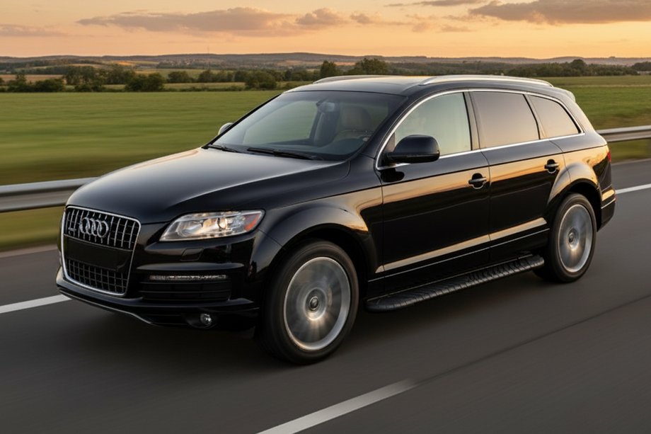 Audi Q7 2005-2015 Progi Boczné Bosphorus Black (2 szt., Aluminium) Image