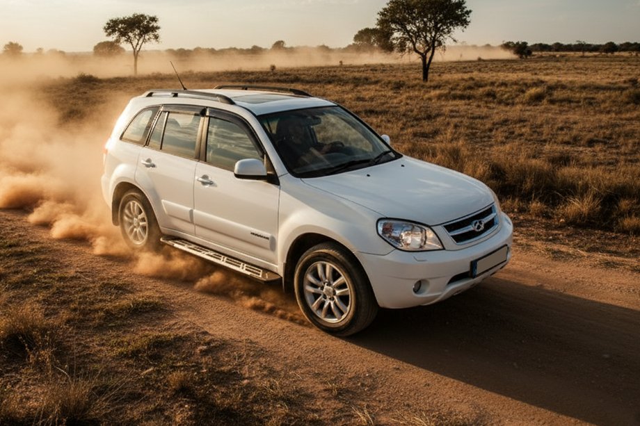 Chery Tiggo 1 2005-2016 Progi Boczné Sunrise (2 szt., Aluminium) Image