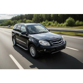 Progi Boczne Maydos V1 (2 szt., Aluminium i Stal Nierdzewna) Chery Tiggo 1 2005-2016 zdjęcia 1