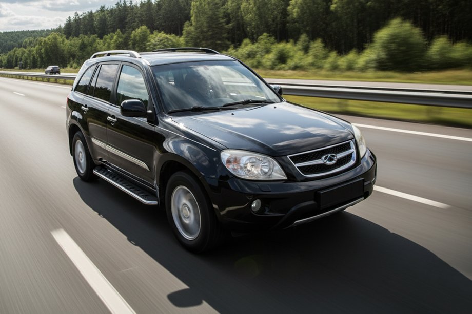 Chery Tiggo 1 2005-2016 Progi Boczne Maydos V1 (2 szt., Aluminium i Stal Nierdzewna) Image