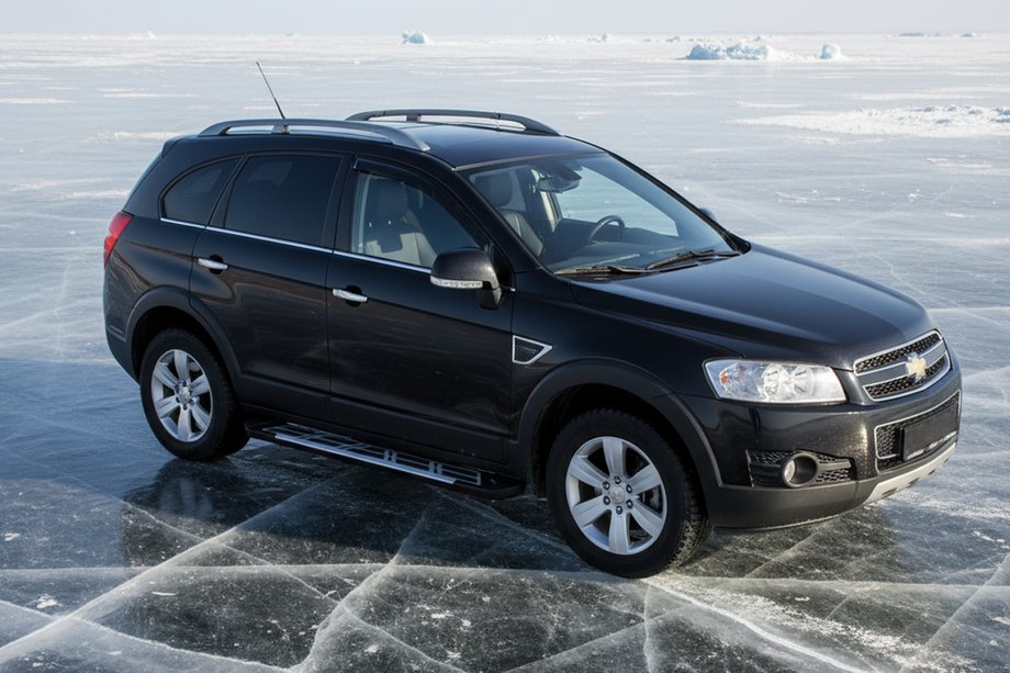 Chevrolet Captiva 2006-2019 Progi Boczné Sunrise (2 szt., Aluminium) 2016-2019 Image