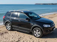 Chevrolet Captiva 2006-2019 Progi Boczne RedLine Black (2 szt., Aluminium) zdjęcia 2
