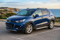 Chevrolet Trax 2012-2023 Progi boczne Allmond Grey (2 szt., aluminium) zdjęcia 1