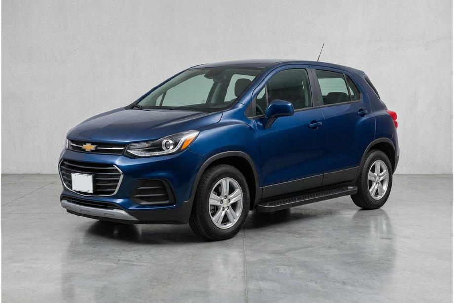 Chevrolet Trax 2012-2023 Progi Boczné Allmond Black (2 szt., Aluminium) Image
