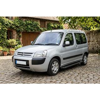 Progi Boczné Allmond Black (2 szt., Aluminium) Citroen Berlingo 1996-2008 zdjęcia 1