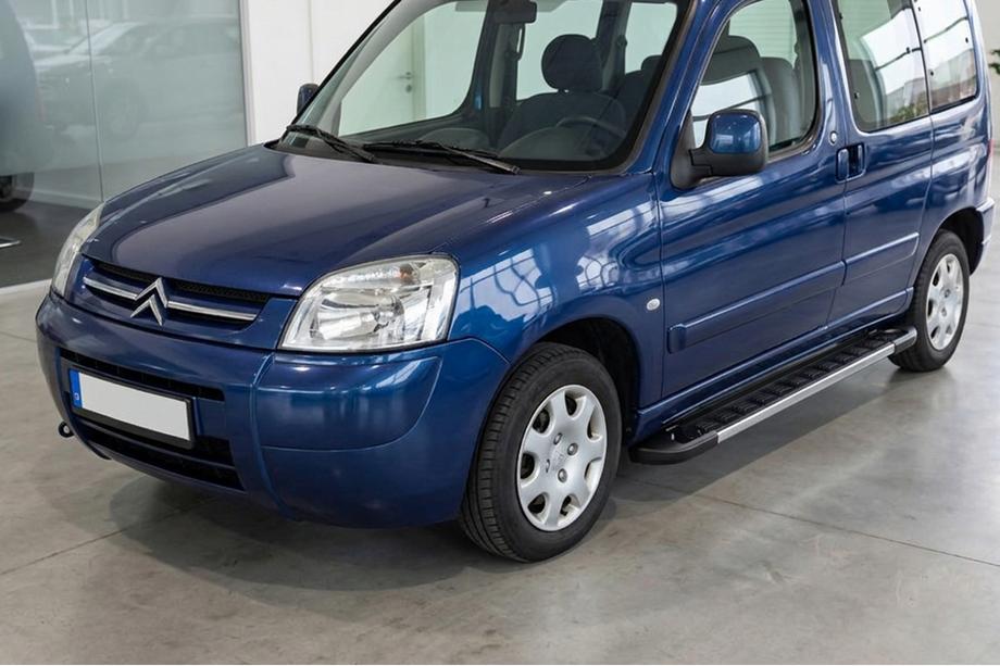 Citroen Berlingo 1996-2008 Progi Boczné RedLine V1 (2 szt., Aluminium) Image