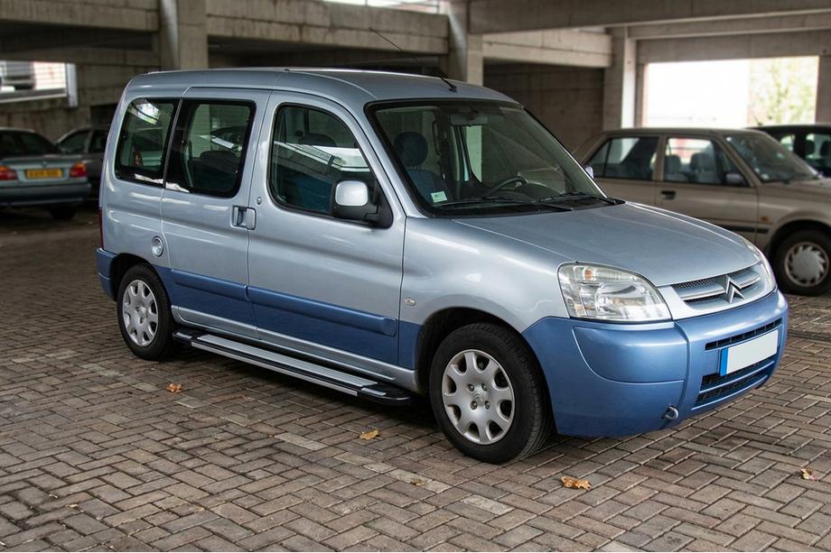 Citroen Berlingo 1996-2008 Progi Boczné Rainbow (2 szt., Aluminium) Image