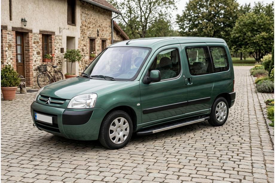 Citroen Berlingo 1996-2008 Progi Boczné Duru (2 szt., Aluminium) Image