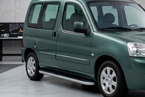 Peugeot Partner 1996-2008 Progi Boczne Tayga Grey (2 szt., Aluminium) zdjęcia 1