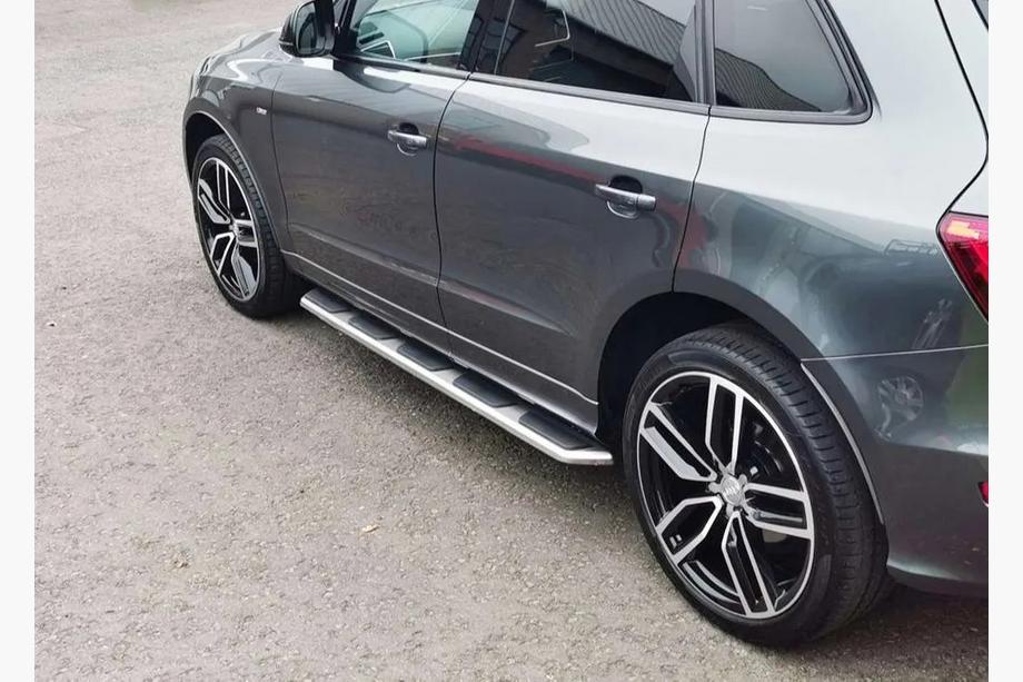 Audi Q3 2011-2019 Progi Boczné OEM-V1 (2 szt., Aluminium) Zdjęcia 2