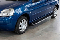 Peugeot Partner 1996-2008 Progi Boczné RedLine V1 (2 szt., Aluminium) zdjęcia 1