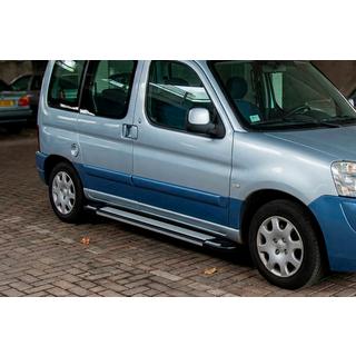 Progi Boczné Rainbow (2 szt., Aluminium) Peugeot Partner 1996-2008 zdjęcia 1