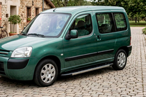 Peugeot Partner 1996-2008 Progi Boczné Duru (2 szt., Aluminium) zdjęcia 1