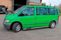 Mercedes Vito W638 1996-2003 Rury Boczne (2 szt., Stal Nierdzewna) d60 zdjęcia 3
