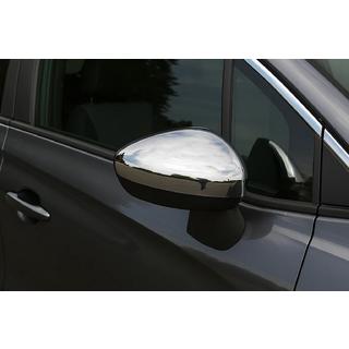 Nakładki na Lusterka (2 szt, Stal Nierdzewna) Citroen DS-3 2009-2016 zdjęcia 1