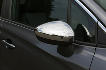 Citroen DS-4 2010-2015 Nakładki na Lusterka (2 szt, Stal Nierdzewna) zdjęcia 12