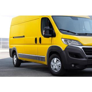 Zestaw Listew Drzwiowych Stal Nierdzewna Citroen Jumper 2007-2025 zdjęcia 1