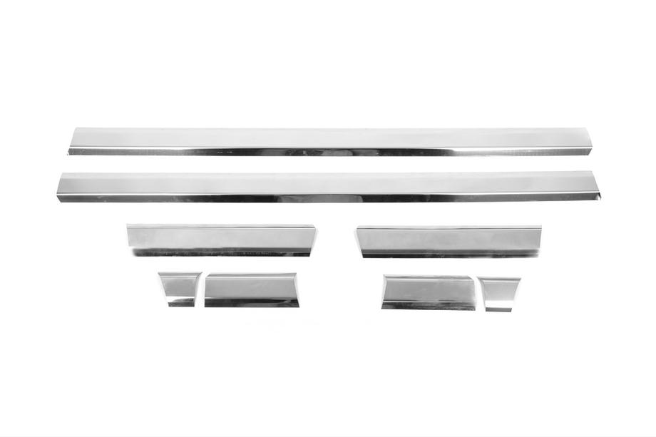 Fiat Ducato 2006-2025 Zestaw Listew Drzwiowych Stal Nierdzewna Zdjęcia 2