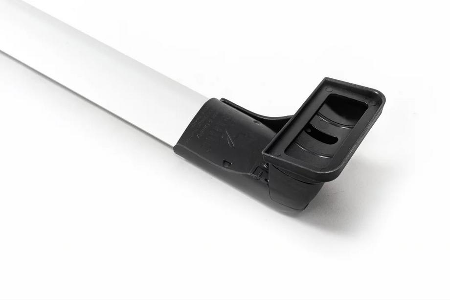 Ford C-Max 2004-2010 Bagażnik dachowy na punkty montażowe zamykany na klucz Wingbar V3 (2 szt.) Szary Zdjęcia 16