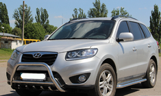 Hyundai Santa Fe 2 2006-2012 Pałąk Przedni WT003 (Stal Nierdzewna) zdjęcia 4