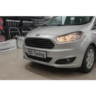 Nakładki na światła przeciwmgielne (2014-2018, 2 szt, stal nierdzewna) Ford Courier 2014-2023 zdjęcia 1