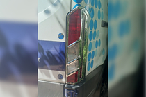Ford Transit 2014- Chromowane Nakladki na Lampy Tylne (2 szt, plastik) zdjęcia 2