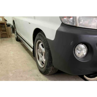 Rury Boczne BB002 (2 szt., Stal Nierdzewna) Hyundai H200, H1, Starex 1998-2007 zdjęcia 3