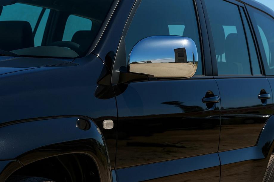 Lexus GX470 2002-2009 Nakładki na Lusterka (2 szt, Stal Nierdzewna) Image