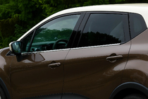 Renault Captur 2013-2019 Listwy ozdobne okien nierdzewne (4 szt) zdjęcia 1