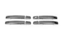 Suzuki Equator 2009- Nakładki na Klameki Chromowane (Omsa, 4 szt, Stal Nierdzewna) zdjęcia 1
