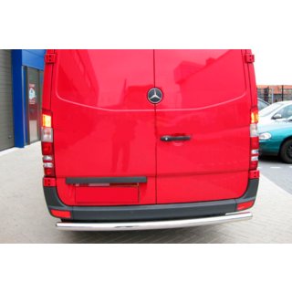 Tylny Ochraniacz AK002 (Stal Nierdzewna) Mercedes Sprinter W906 2006–2018 zdjęcia 1