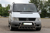 Mercedes Vito W638 1996-2003 Przedni Pałąk WT003/4 (Stal Nierdzewna) bez napisu, 51mm zdjęcia 4