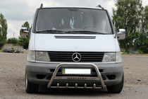 Mercedes Vito W638 1996-2003 Przedni Pałąk WT003/4 (Stal Nierdzewna) bez napisu, 51mm zdjęcia 3