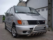 Mercedes Vito W638 1996-2003 Przedni Pałąk WT003/4 (Stal Nierdzewna) bez napisu, 51mm zdjęcia 6
