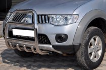 Mitsubishi L200 2006-2015 Pałąk Przedni QT007 (Stal Nierdzewna) zdjęcia 2