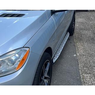 Progi Boczné Oryginalny Design (2 szt., Aluminium) Mercedes GLE/ML сlass W166 2011-2018 zdjęcia 2
