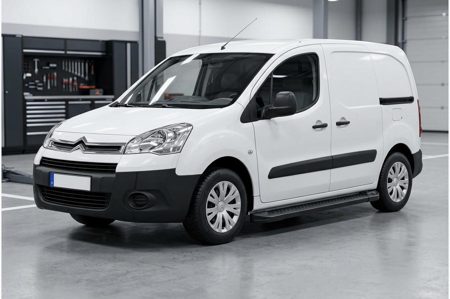 Citroen Berlingo 2008-2018 Progi Boczné Allmond Black (2 szt., Aluminium) Image