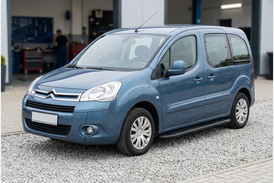 Citroen Berlingo 2008-2018 Progi Boczné Bosphorus Black (2 szt., Aluminium) Image