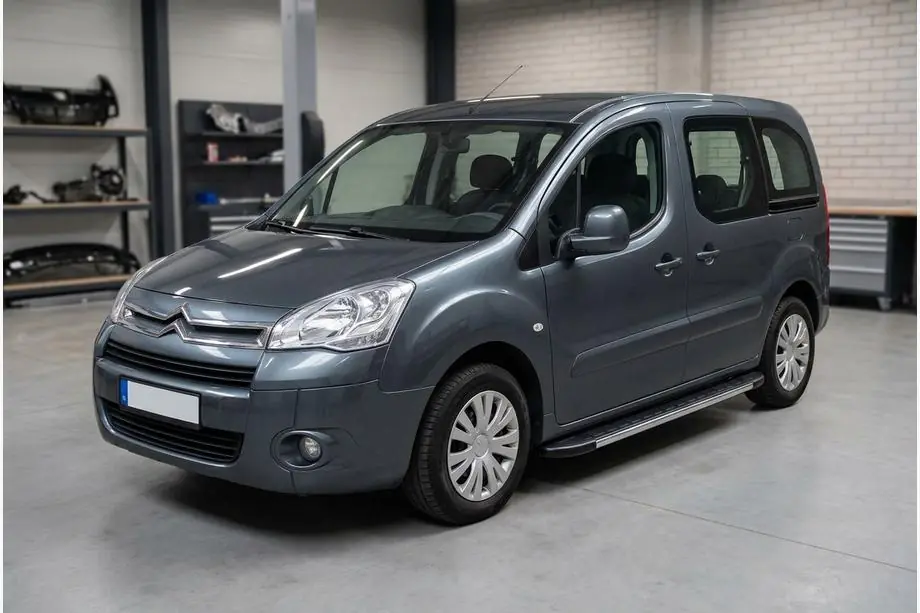 Citroen Berlingo 2008-2018 Progi Boczné Duru (2 szt., Aluminium) Image
