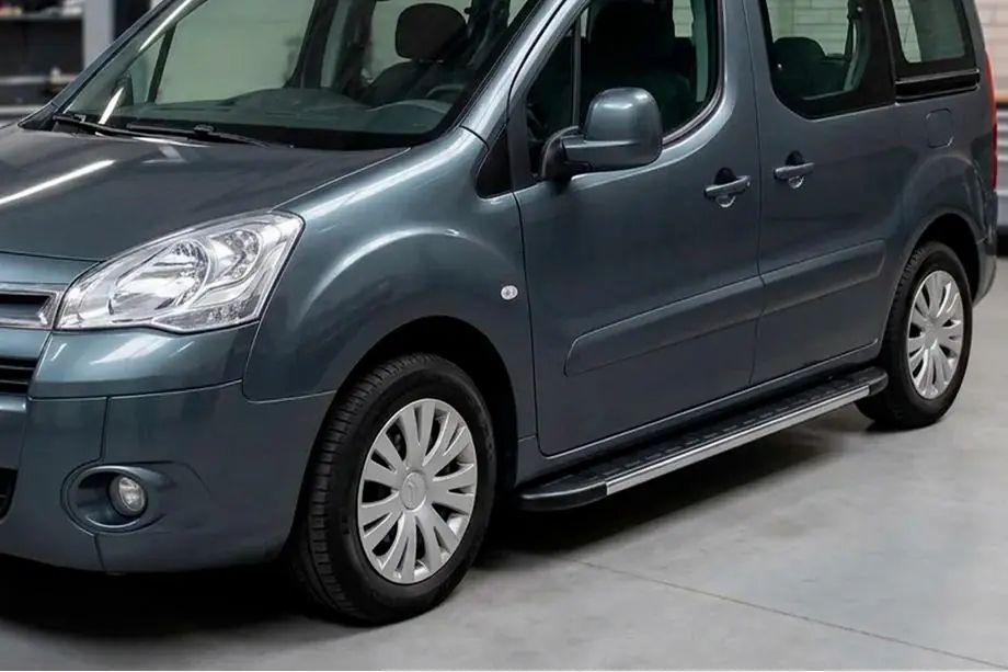 Peugeot Partner Tepee 2008-2018 Progi Boczné Duru (2 szt., Aluminium) Image