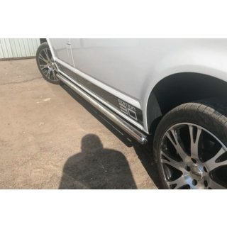 Rury Boczne (2 szt., Stal Nierdzewna) Volkswagen T5 Transporter 2003-2010 zdjęcia 1