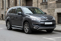 Citroen C-Crosser 2007-2013 Progi Boczné Fullmond (2 szt., Aluminium) zdjęcia 3